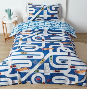 Hot-Wheels-Cars-and-Tracks-Quilt-Cover-Set on sale
