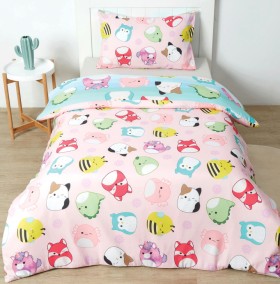 Squishmallows-and-Friends-Quilt-Cover-Set on sale