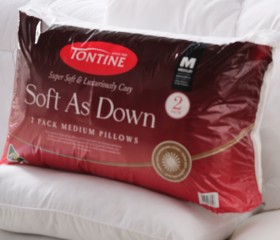 Tontine-Soft-As-Down-Pillow-2-Pack on sale