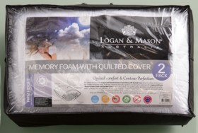 50-off-Logan-Mason-Memory-Foam-Pillow-with-Quilted-Cover-2-Pack on sale