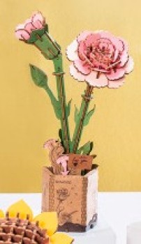 Robotime-Wooden-Bloom-Carnation-Single-Stem on sale