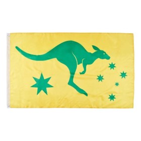 Flag-Green-Gold on sale