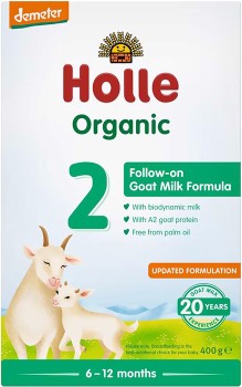Holle-Goat-Milk-Follow-On-Infant-Formula-2-with-DHA-400g on sale