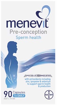 Menevit-Pre-Conception-Sperm-Health-90-Capsules on sale