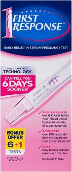 First-Response-Early-Result-Instream-Pregnancy-Test-6-1-Test on sale