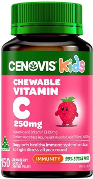 Cenovis-Chewable-Vitamin-C-250mg-Strawberry-J50-Lablets on sale