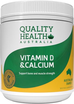 Quality-Health-Vitamin-D-Calcium-300-Tablets on sale