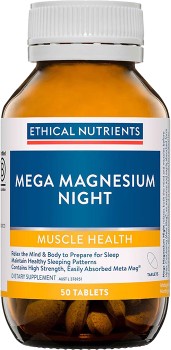 Ethical-Nutrients-Mega-Magnesium-Night-50-Tablets on sale