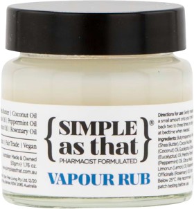Simple-As-That-Vapour-Rub-50g on sale