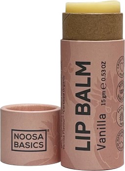 Noosa-Basics-Organic-Lip-Balm-Vanilla-15g on sale