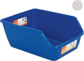Deep-Cat-Litter-Tray-2-Assorted-Colours-61x45x25cm on sale