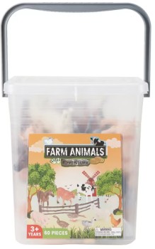 60-Piece-Farm-Animals-Adventure-Set on sale
