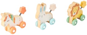 Wooden-Silicone-Animal-Car-Assorted on sale