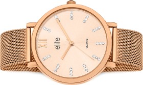 Elite-Rose-Tone-Ladies-Watch on sale