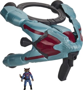 Marvel-Guardians-of-the-Galaxy-Vol-3-Galactic-Spaceship-with-Rocket-Action-Figure on sale
