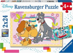 Ravensburger-Disneys-Favourite-Puppies-2x24-Pieces on sale