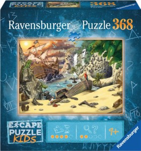 Ravensburger-Escape-Kids-Puzzle-Pirates-Peril-Puzzle-368-Piece on sale