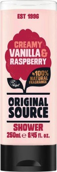 Original-Source-Vanilla-Raspberry-Shower-Gel-250mL on sale