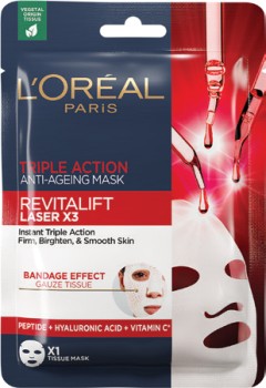 LOral-Revitalift-Laser-Tissue-Mask on sale