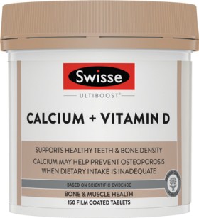 Swisse-Ultiboost-Calcium-Vitamin-D-150-Tablets on sale