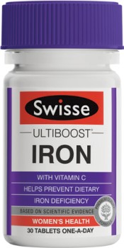 Swisse-Ultiboost-Iron-30-Tablets on sale