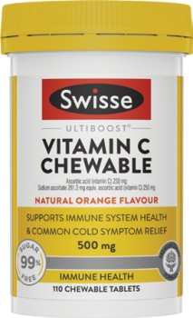 Swisse-Ultiboost-Vitamin-C-Chewable-110-Tablets on sale