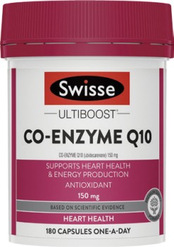 Swisse-Ultiboost-Co-Enzyme-Q10-180-Capsules on sale