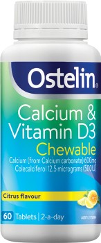 Ostelin-Calcium-Vitamin-D3-Chewable-60-Tablets on sale
