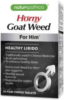 Naturopathica-Horny-Goat-Weed-For-Him-50-Tablets on sale