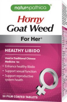 Naturopathica-Horny-Goat-Weed-For-Her-50-Tablets on sale