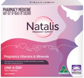 Natalis-Pregnancy-Supplement-100-Tablets on sale