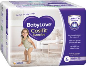 Babylove-Nappy-Pants-15-Pack on sale