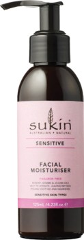Sukin-Sensitive-Facial-Moisturiser-125mL on sale