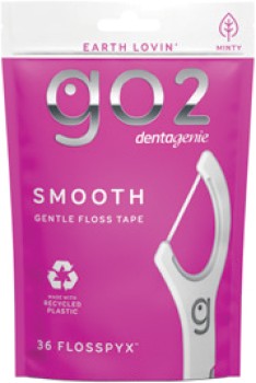 Go2-Dentagenie-Flosspyx-Minty-Smooth-36-Pack on sale