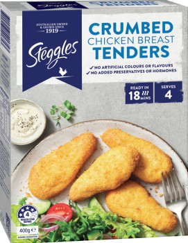 Steggles-Chicken-Breast-Tenders-400g-Selected-Varieties on sale