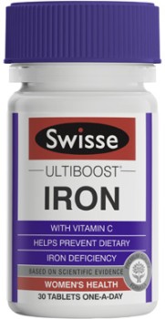 Swisse-Ultiboost-Iron-30-Pack on sale