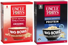 Uncle-Tobys-Oats-Big-Bowl-368g on sale