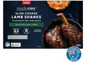 Coles-Made-Easy-Slow-Cooked-Lamb-Shanks-900g on sale