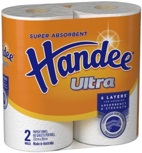 Handee-Ultra-Paper-Towel-2-Pack on sale