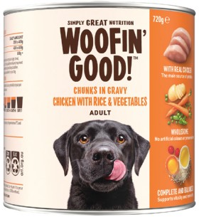 Woofin-Good-Dog-Food-720g on sale