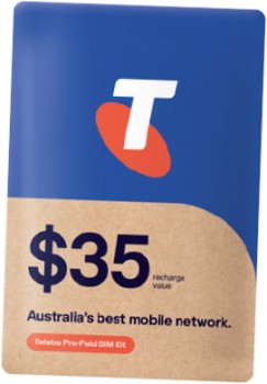 Telstra-Pre-Paid-35-SIM-Kit on sale