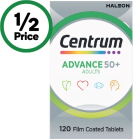 Centrum-Advance-50-Adults-Tablets-Pk-120 on sale