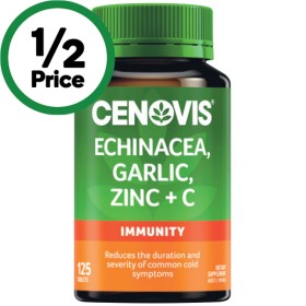 Cenovis-Echinacea-Garlic-Zinc-C-Tablets-Pk-125 on sale