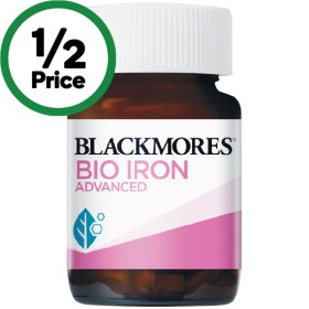 Blackmores-Bio-Iron-Advanced-Tablets-Pk-30 on sale