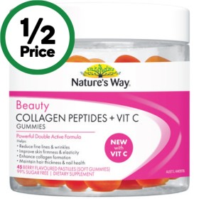 Natures-Way-Beauty-Collagen-Vitamin-C-Gummies-Pk-45 on sale