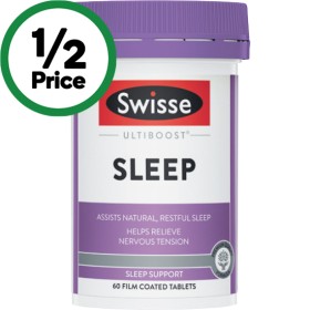 Swisse-Ultiboost-Sleep-Tablets-Pk-60 on sale