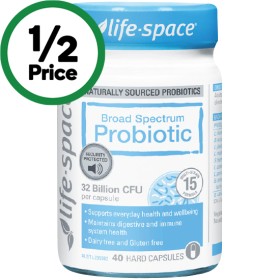 Life-Space-Broad-Spectrum-Probiotic-Capsules-Pk-40 on sale