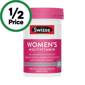 Swisse-Ultivite-Womens-Multivitamin-Tablets-Pk-100 on sale