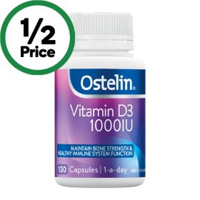 Ostelin-Vitamin-D-1000iu-D3-Capsules-Pk-130 on sale