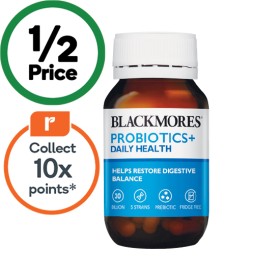Blackmores-Probiotics-Daily-Health-Capsules-Pk-30 on sale